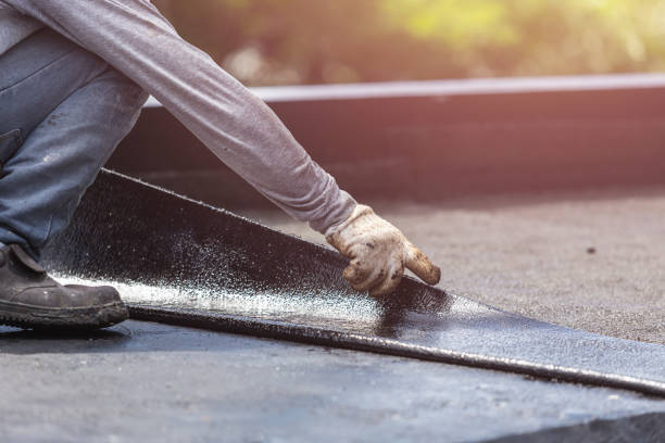 Professional Crawl Space Encapsulation technician working in Spring Valley, WI